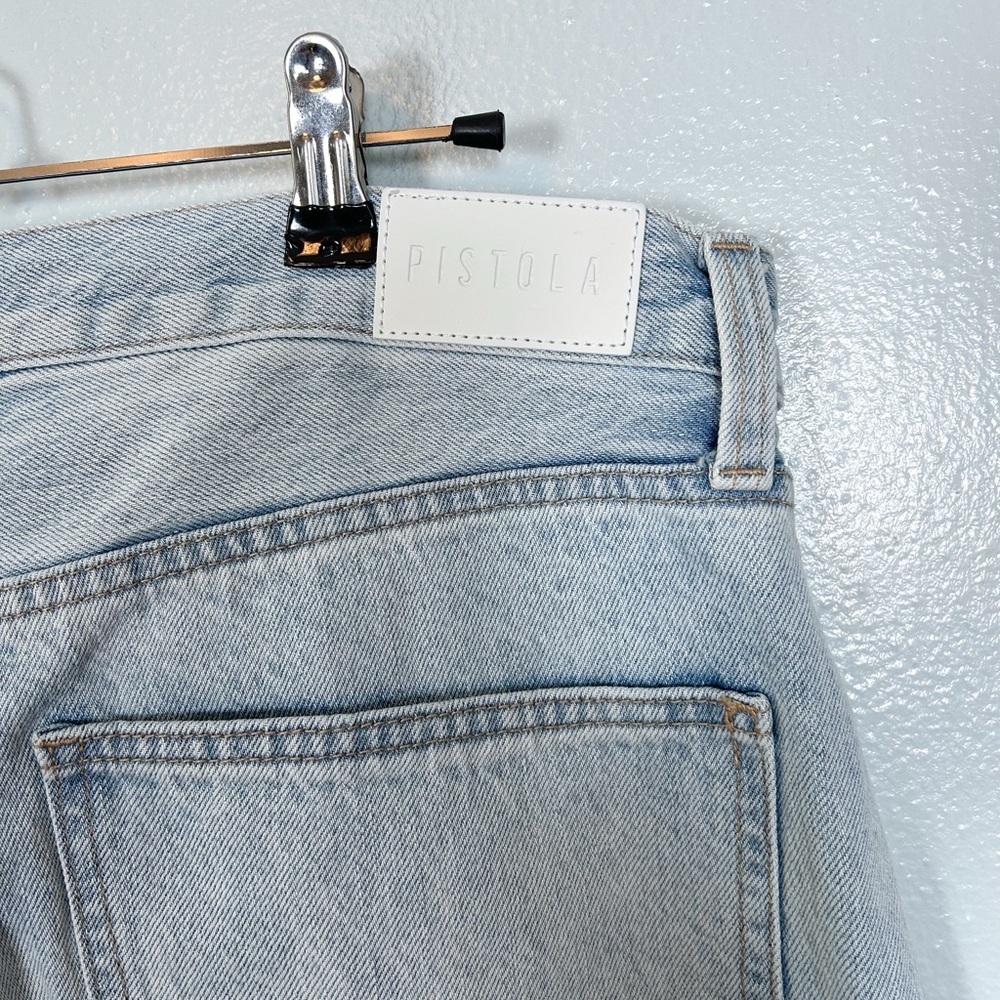 Pistola Ryder High Rise Cuffed Straight Leg Jean - Picture 6 of 10
